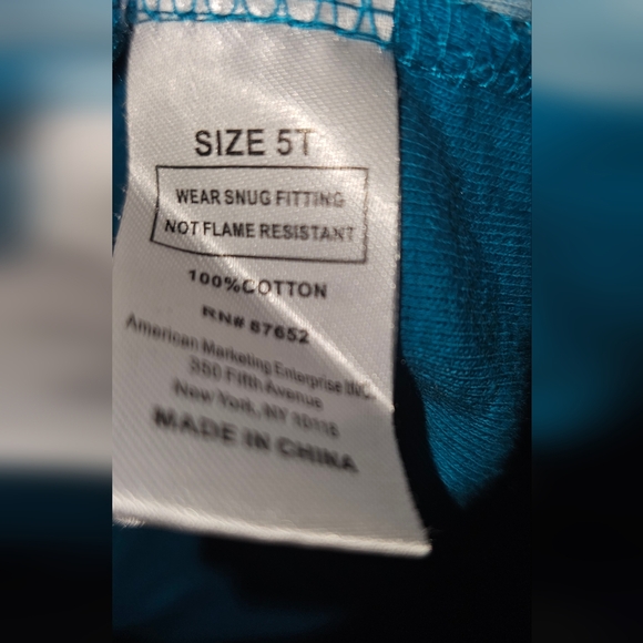 Star Wars Mandolorian Grogu Snug Fit Long Sleeve Pajama Top 5T - Picture 5 of 6